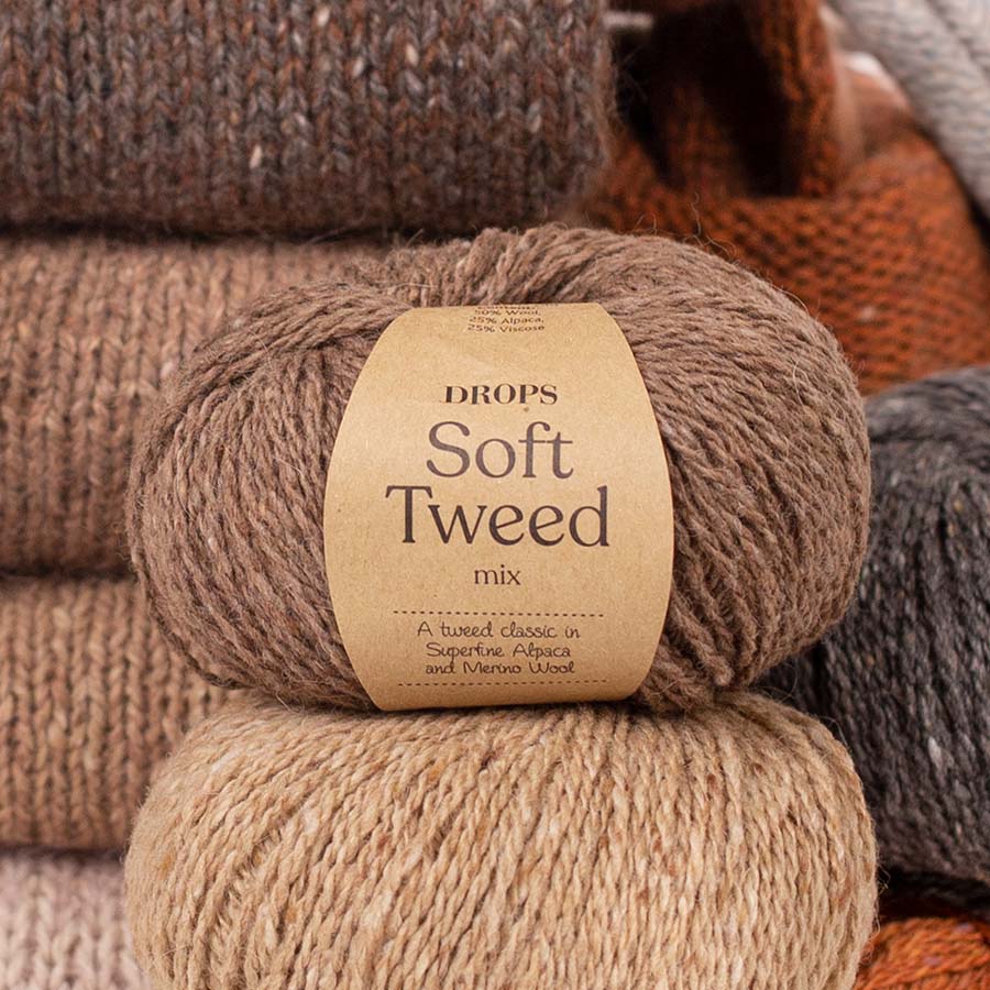 cultuur berouw hebben Retentie Soft Tweed Drops - Wolnut